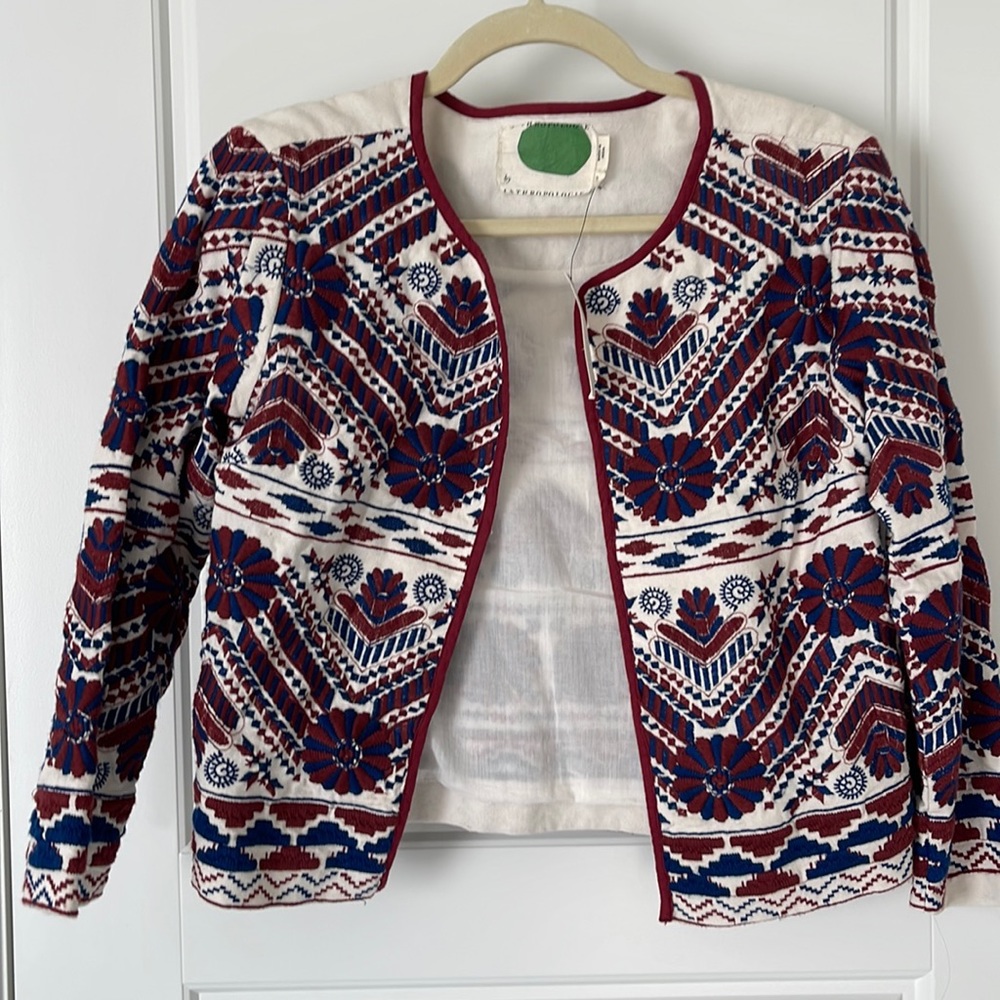 Anthropologie Cropped Jacket